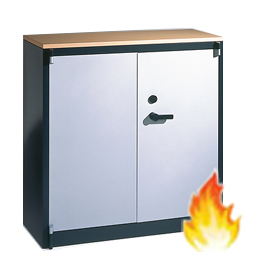 Feuerschutzschrank nieder nach DIN 4102